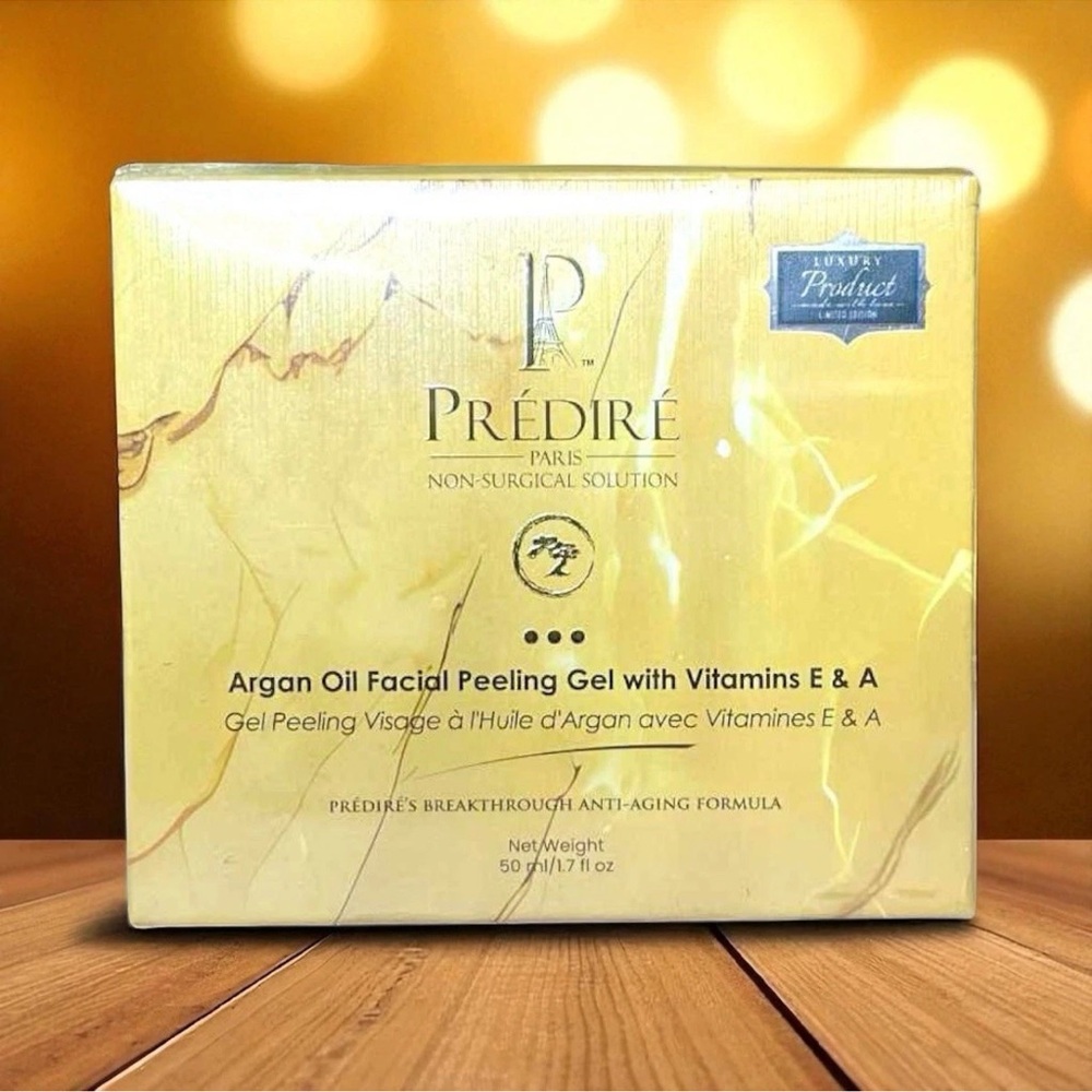 Argan Oil Facial Peeling Gel - Gold